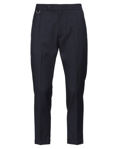 Low Brand Man Pants Midnight Blue Size 33 Virgin Wool In Blue