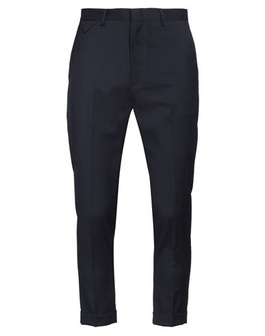 Low Brand Man Pants Midnight Blue Size 34 Virgin Wool In Blue