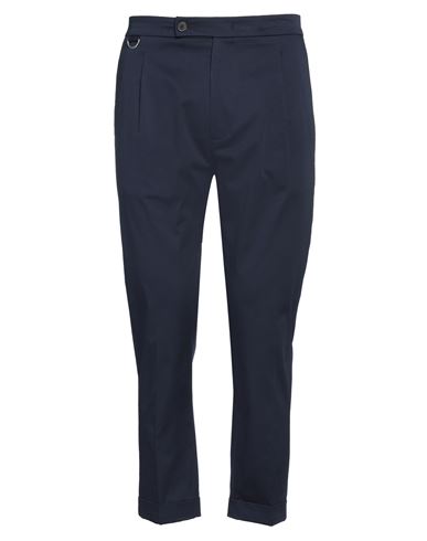 Low Brand Man Pants Midnight Blue Size 40 Cotton, Elastane In Blue