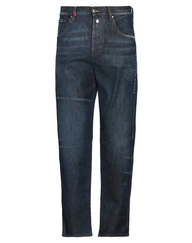 Armani Exchange Man Jeans Blue Size 31 Cotton, Elastane In Blue