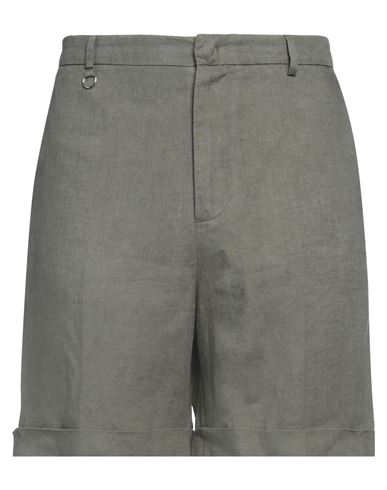 GOLDEN CRAFT 1957 GOLDEN CRAFT 1957 MAN SHORTS & BERMUDA SHORTS MILITARY GREEN SIZE 35 LINEN 