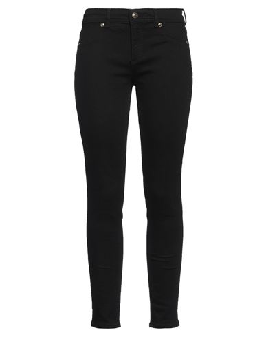 Versace Jeans Couture Woman Pants Black Size 29 Cotton, Elastane In Black