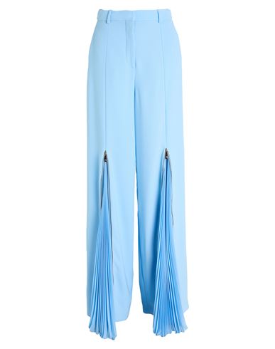 Zuhair Murad Woman Pants Sky Blue Size 6 Polyester, Silk