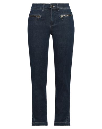 Dismero Woman Jeans Blue Size 31 Cotton, Elastomultiester, Elastane In Blue