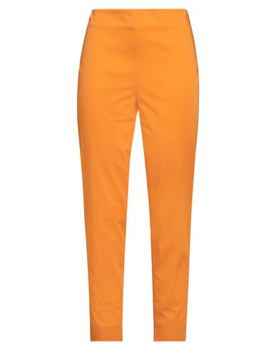 CLIPS MORE CLIPS MORE WOMAN PANTS ORANGE SIZE 14 COTTON, ELASTANE 