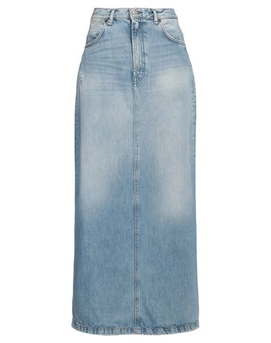 Acne Studios Woman Denim Skirt Blue Size 6 Cotton In Blue