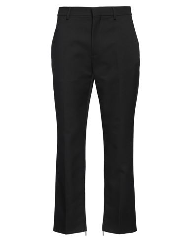 Off-white Man Pants Black Size 32 Polyester In Black