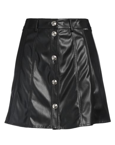 Liu •jo Woman Mini Skirt Black Size 10 Polyurethane