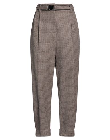 Shop Brunello Cucinelli Woman Pants Camel Size 8 Virgin Wool, Elastane, Polyamide, Brass In Beige