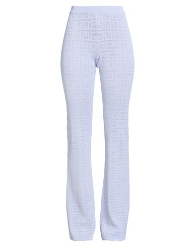 Givenchy Woman Pants Lilac Size L Viscose, Polyamide, Polyester In Blue