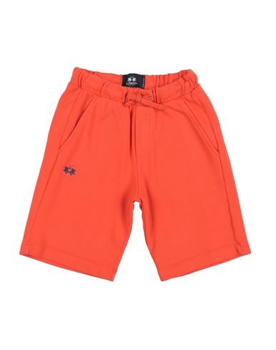La Martina Toddler Boy Shorts & Bermuda Shorts Orange Size 6 Cotton In Orange