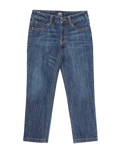 La Martina Toddler Boy Jeans Blue Size 6 Cotton, T-400 Fiber In Blue