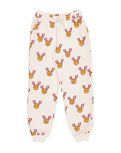 Mini Rodini Babies'  Toddler Girl Pants Ivory Size 7 Cotton In White