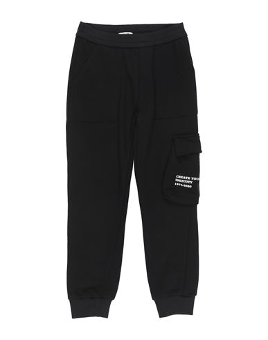 LIU •JO MAN LIU •JO MAN TODDLER BOY PANTS BLACK SIZE 4 COTTON, POLYESTER 
