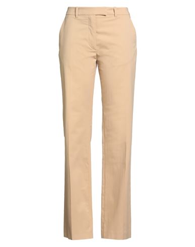 Eleventy Woman Pants Beige Size 6 Cotton, Lyocell, Elastane In Neutral