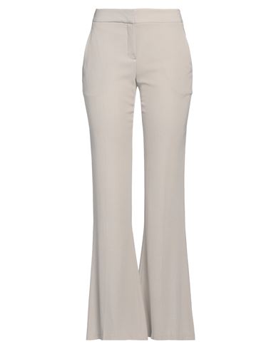 Theory Woman Pants Light Grey Size 6 Virgin Wool, Viscose In Grey