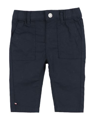 Tommy Hilfiger Newborn Boy Pants Midnight Blue Size 3 Cotton, Elastane In Blue