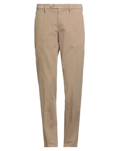Michael Coal Man Pants Camel Size 31 Cotton, Elastane