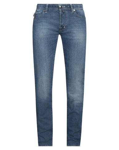 Tramarossa Man Jeans Blue Size 33 Cotton, Elastane In Blue