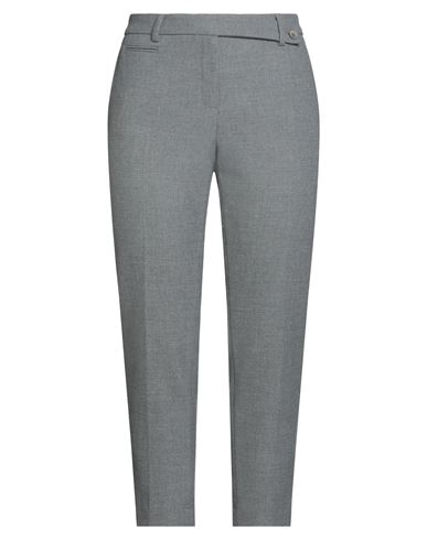 Seductive Woman Pants Grey Size 16 Polyester, Viscose, Wool, Elastane