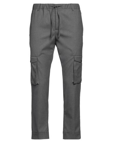 GREY DANIELE ALESSANDRINI GREY DANIELE ALESSANDRINI MAN PANTS LEAD SIZE 32 POLYESTER, VISCOSE, ELASTANE 