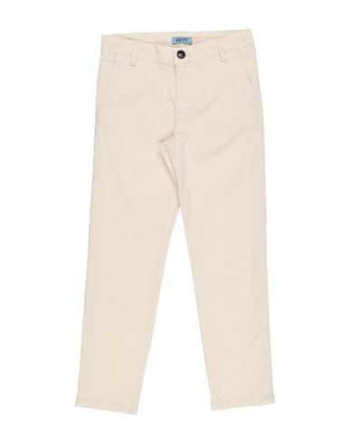Liu •jo Man Toddler Boy Pants Beige Size 6 Cotton, Elastane In Beige