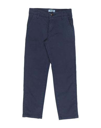 LIU •JO MAN LIU •JO MAN TODDLER BOY PANTS NAVY SIZE 4 COTTON, ELASTANE 