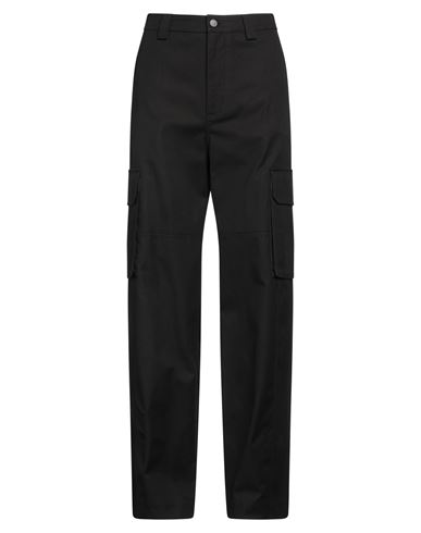 Valentino Garavani Man Pants Black Size 38 Cotton, Elastane In Black