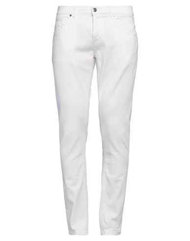 Dondup Carrot Leg Jeans In Durable Cotton Drill In White