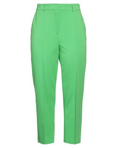 Akris Melissa Cotton Techno Slim-fit Pants In Green