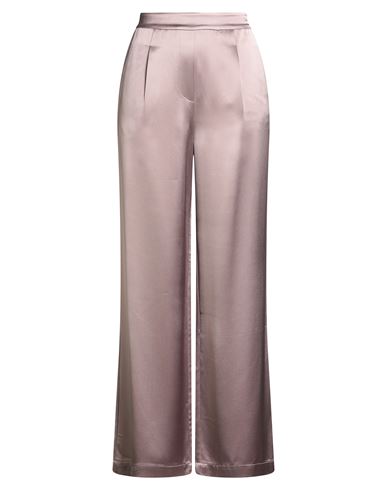 Herzensangelegenheit Woman Pants Antique Rose Size 12 Acetate, Polyester In Pink