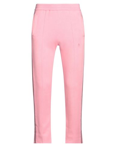 Palm Angels Man Pants Pink Size S Cashmere, Polyester In Pink