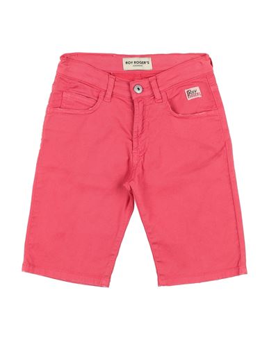 Roy Rogers Roÿ Roger's Toddler Girl Shorts & Bermuda Shorts Coral Size 6 Cotton, Lyocell, Elastane In Red