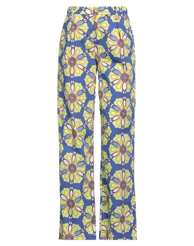 I LOVE MP I LOVE MP WOMAN PANTS BLUE SIZE 25 COTTON