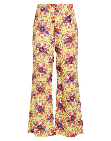 I LOVE MP I LOVE MP WOMAN PANTS YELLOW SIZE 26 COTTON