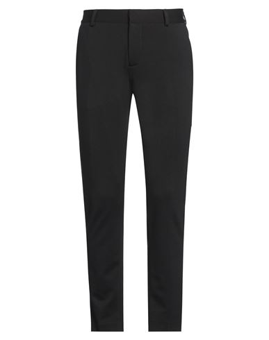 Grey Daniele Alessandrini Man Pants Black Size 32 Polyester, Viscose, Elastane