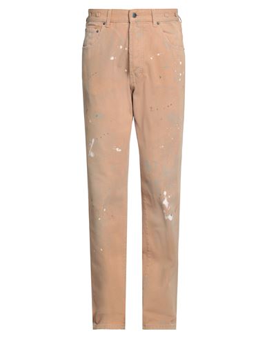 Darkpark Man Pants Camel Size 31 Cotton In Beige