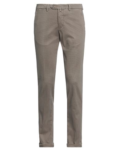 B Settecento Man Pants Sand Size 30 Cotton, Elastane In Beige