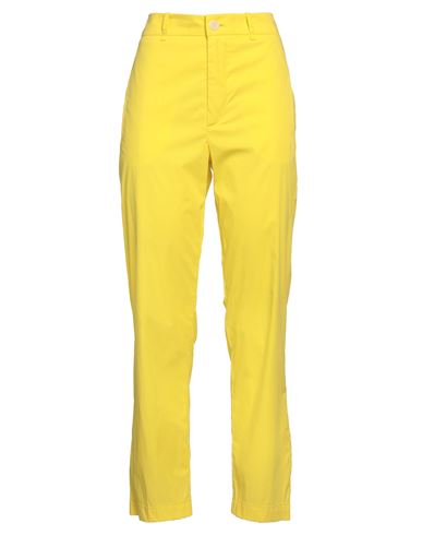 Pdr Phisique Du Role Woman Pants Yellow Size 2 Cotton, Polyamide In Yellow