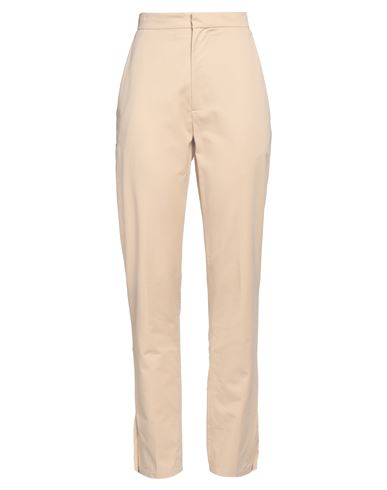 Shop Semicouture Woman Pants Beige Size 8 Cotton