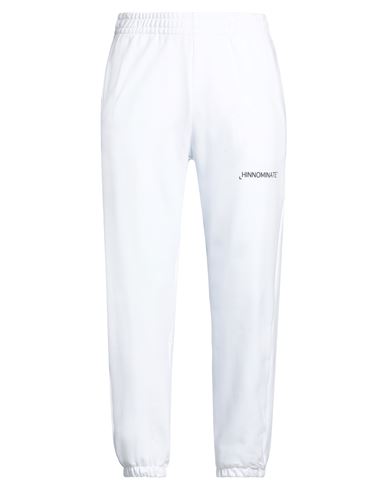 Hinnominate Man Pants Off White Size Xl Cotton In White