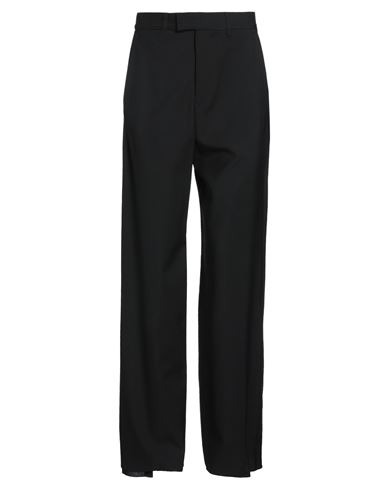 Mm6 Maison Margiela Woman Pants Black Size 2 Virgin Wool In Black