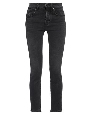 Costume National Woman Jeans Black Size 32 Cotton, Elastane In Black