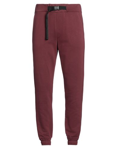 MESSAGERIE MESSAGERIE MAN PANTS BURGUNDY SIZE L COTTON 