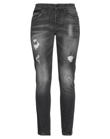Costume National Woman Jeans Black Size 31 Cotton, Elastane In Black