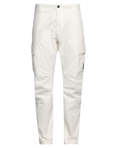 C.p. Company C. P. Company Man Pants White Size 40 Cotton, Elastane In White