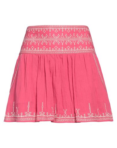 Isabel Marant Étoile Marant Étoile Woman Mini Skirt Magenta Size 10 Cotton In Magenta