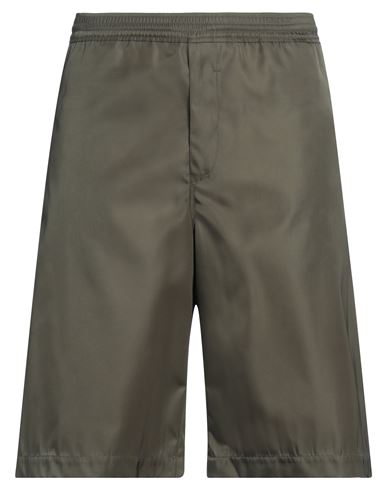 Givenchy Man Shorts & Bermuda Shorts Military Green Size 32 Polyamide In Green