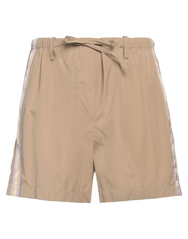 Dries Van Noten Woman Shorts & Bermuda Shorts Sand Size 8 Cotton In Beige