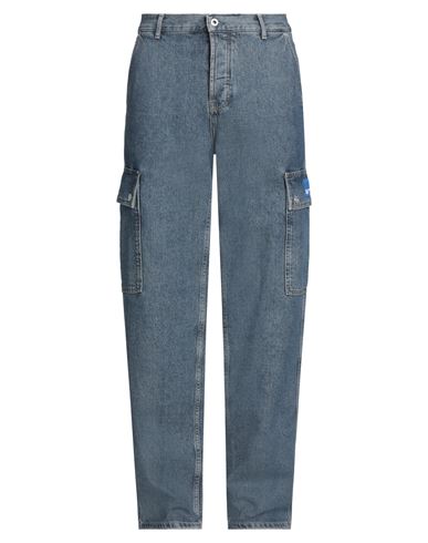 Karl Lagerfeld Jeans Man Jeans Blue Size 32 Cotton In Blue